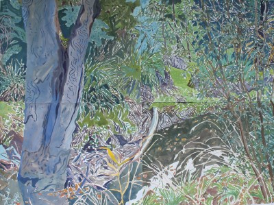 Plein air watercolour and gouache workshop at WAMA, the Grampians