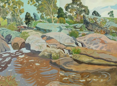 Plein air watercolour workshop at WAMA