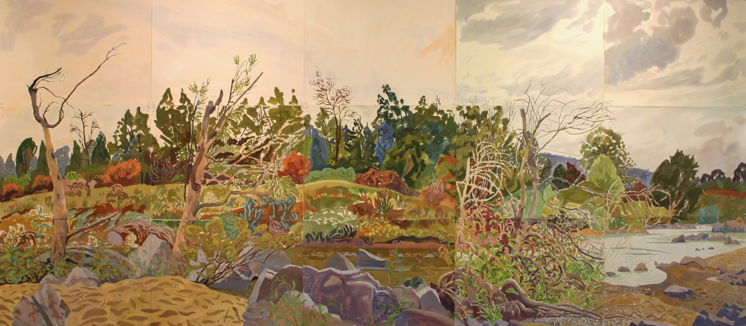 View works from Wall-sized works on paper (over 2 metres in width)